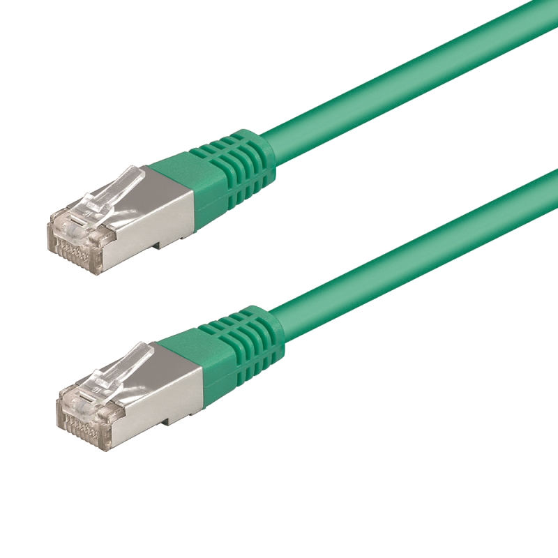 WPC-PAT-5F010G | CABLES DE CONEXIòN CAT.5e F/UTP 1,0m VERDE | WP Cabling | distributori informatica