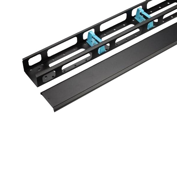 WPNACM501B | PANEL DE GESTIÓN DEL CABLEADO VERTICAL 22U, CON TAPA RAL 900 | WP Rack | distributori informatica
