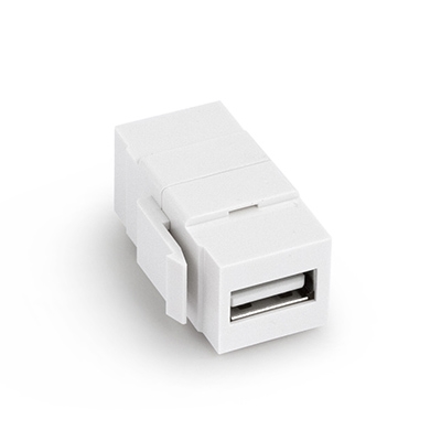 WPC-KEY-USB | ACOPLADOR KEYSTONE USB HEMBRA A HEMBRA | WP Cabling | distributori informatica