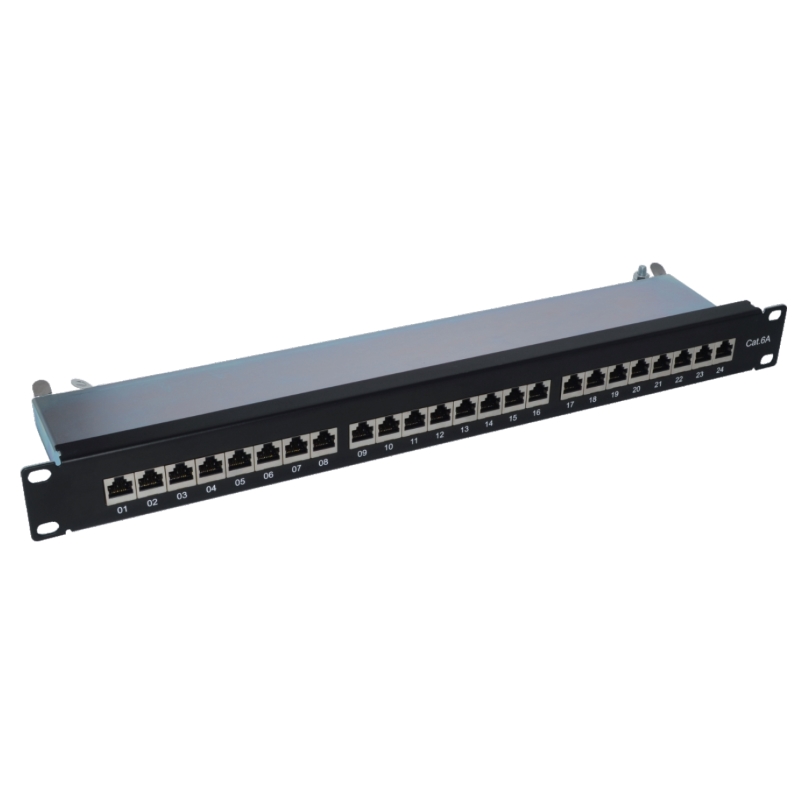 WPC-PAN-6AF-24 | PANEL PATCH FTP CAT 6a 24 PORTE RJ45, 1U |   | distributori informatica