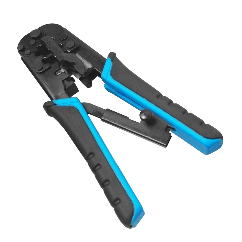 WPC-TLA-002 | Crimping Tool for RJ11, RJ12 and RJ45 with Ratchet | WP Cabling | distributori informatica