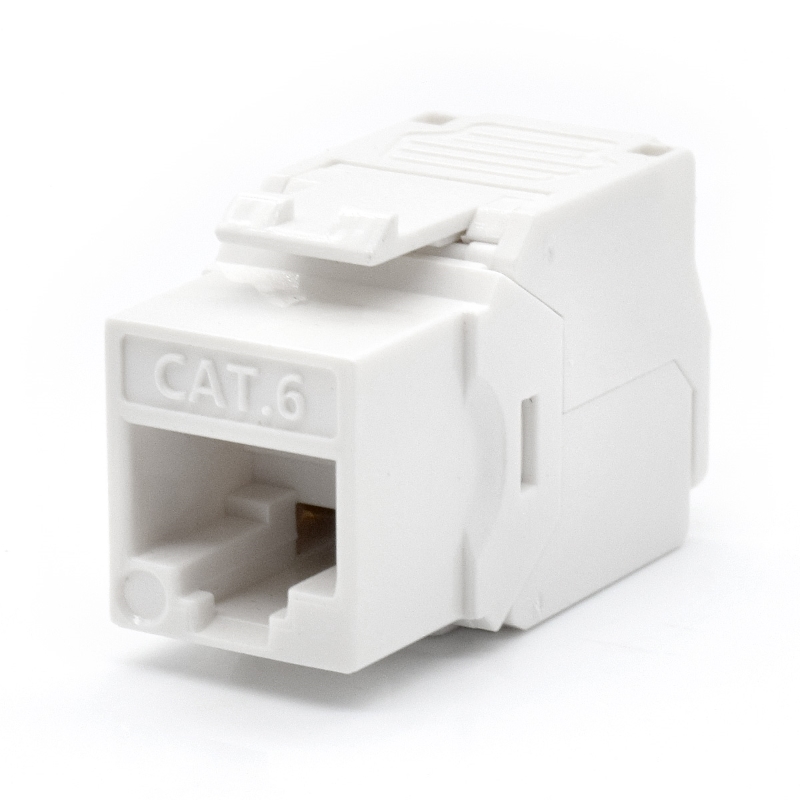 WPC-KEY-6UP-TL/W | Presa Keystone Cat.6 UTP, Toolless, Colore Bianco | WP Cabling | distributori informatica