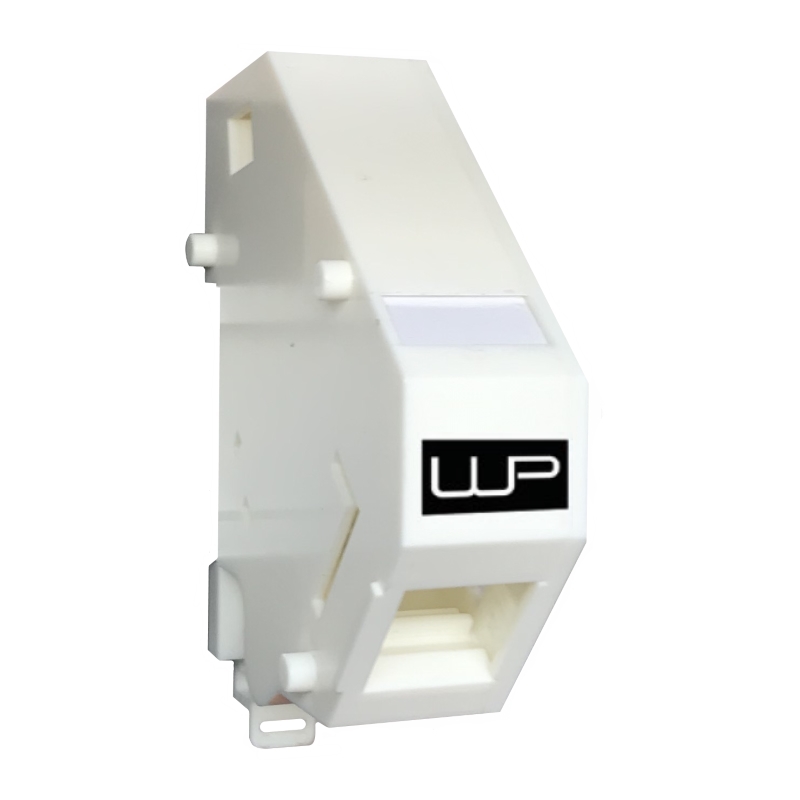 WPC-DBX-B1-W | ADATTATORE DIN-RAIL PER MODULI KEYSTONE, IP20, BIANCO | WP Cabling | distributori informatica