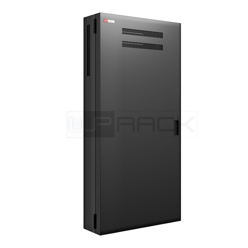 WPNRWV76213B | 19" VERTICAL RACK CABINET RWV SERIES 7+1U BLACK DEPTH 200mm | WP Rack | distributori informatica