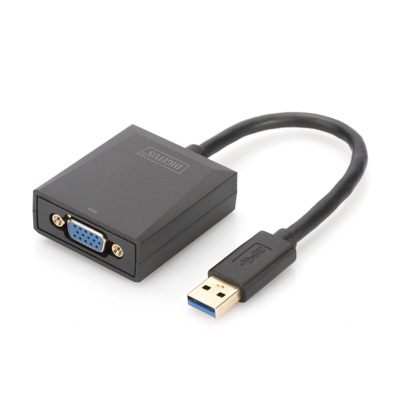 DI-DA-70840 | Adattatore grafico da USB 3.0 a VGA | Digitus | distributori informatica