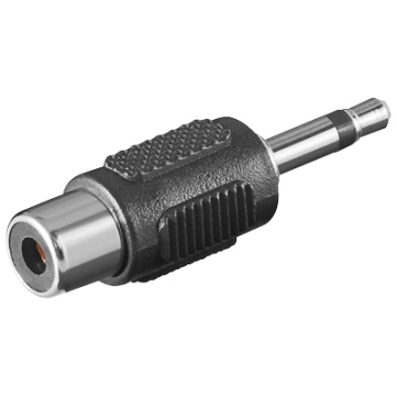 CC-220501-000-N-B | Adattatore Audio Mono RCA a Jack 3.5mm F/M | OEM | distributori informatica