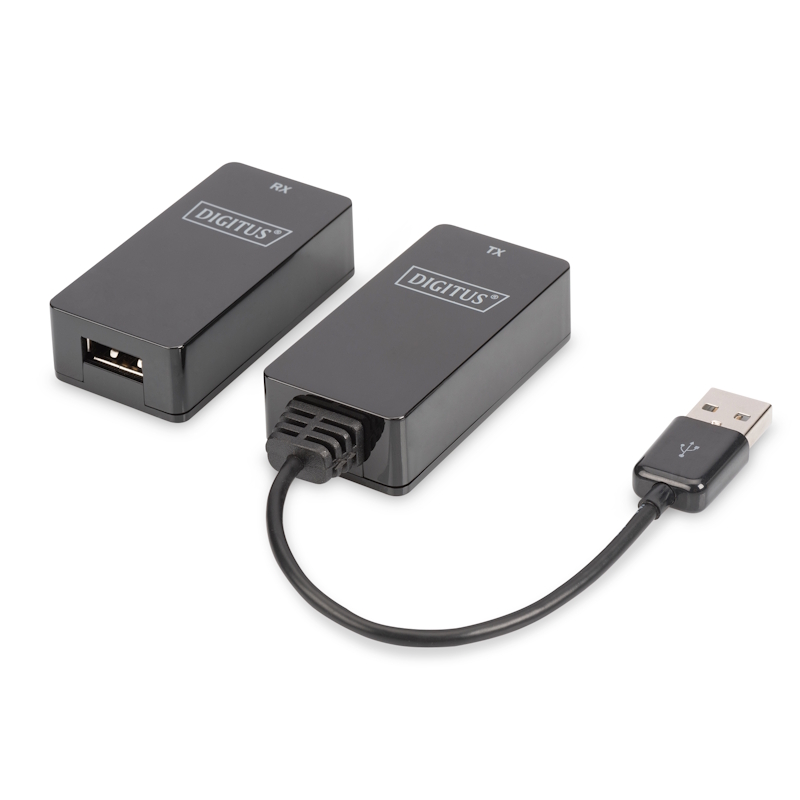 A-USB-EXTENDER | Extender USB1.1 fino a 45mt tramite cavo LAN | Digitus | distributori informatica