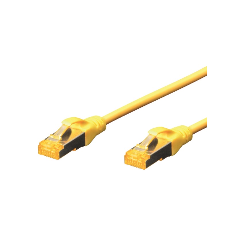 WPC-PAT-6ASF005Y | CAVO PATCH CAT.6A S-FTP PIMF 0.5mt. LS0H GIALLO | WP Cabling | distributori informatica