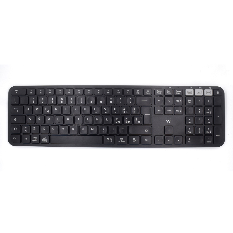 EW3277 | Wireless Multi-connect Keyboard for Win, Mac, iOS, PT-Layout | Ewent | distributori informatica