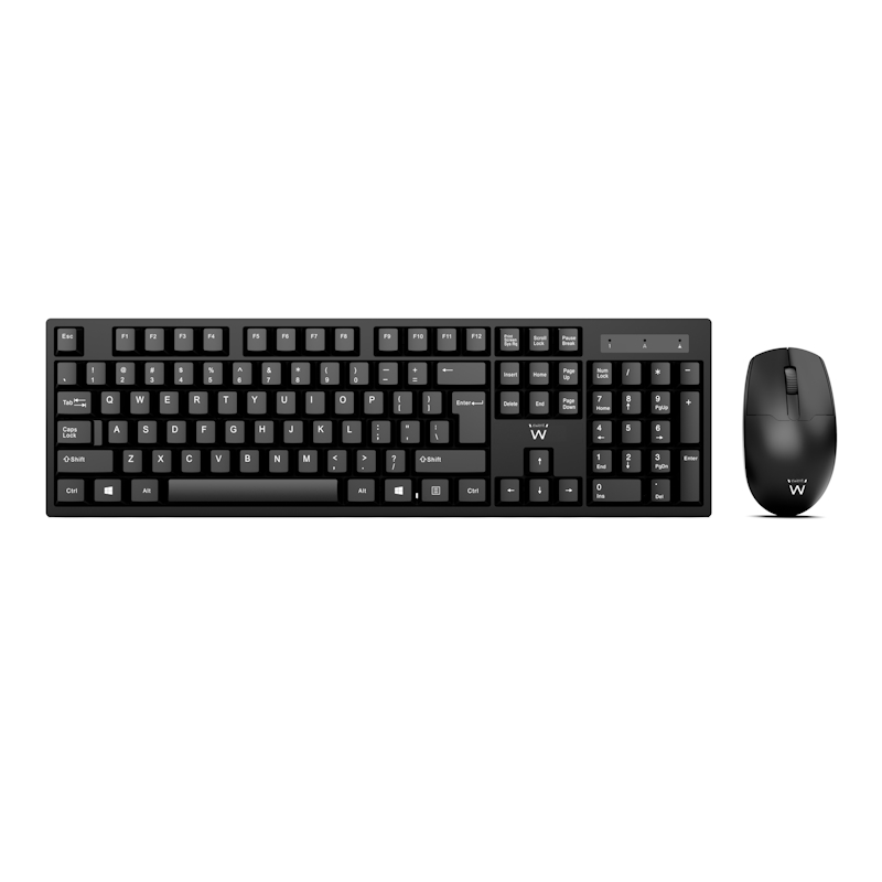 EW3281 | Wireless Keyboard and Mouse bundle, QWERTY, ES Layout | Ewent | distributori informatica