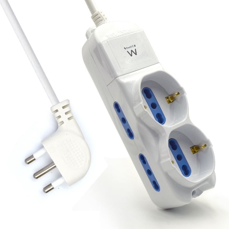EW3920 | Multipresa a 6 posizioni con spina Italiana 16A | Ewent | distributori informatica