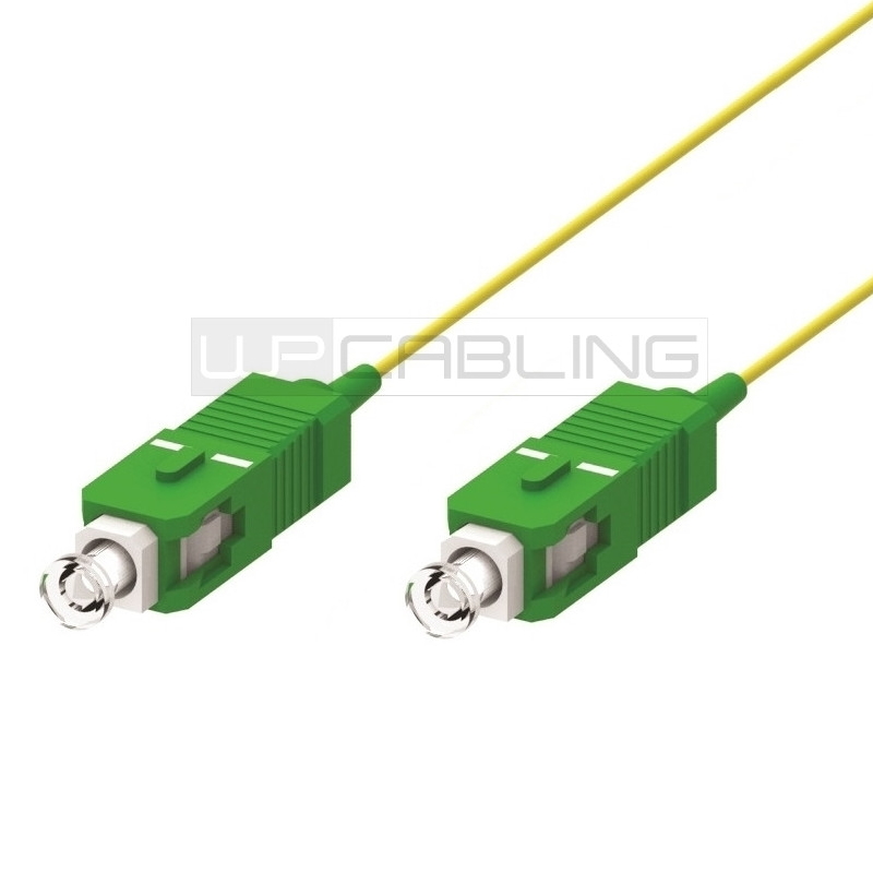 WPC-FP0-S9SCASCA-010 | Bretella fibra ottica monomodale simplex, SC/APC-SC/APC 1.0m | WP Cabling | distributori informatica