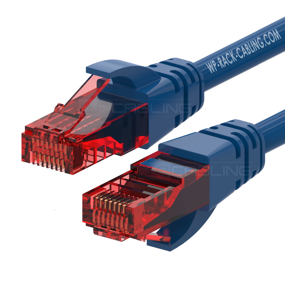 WPCPAT6U002B | CAVO PATCH CAT.6 U-UTP 0.2mt. BLU | WP Cabling | distributori informatica