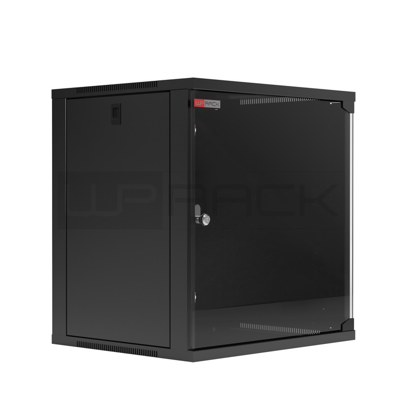 WPNRWA12604B | ARMADIO RACK 19" SERIE RWA 12U, NERO PROFONDITA' 450 MM | WP Rack | distributori informatica