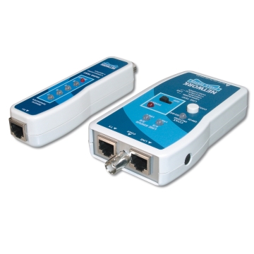 ACT-LAN-CT | Tester per Cavi RJ45, RJ12, RJ11 e BNC |   | distributori informatica